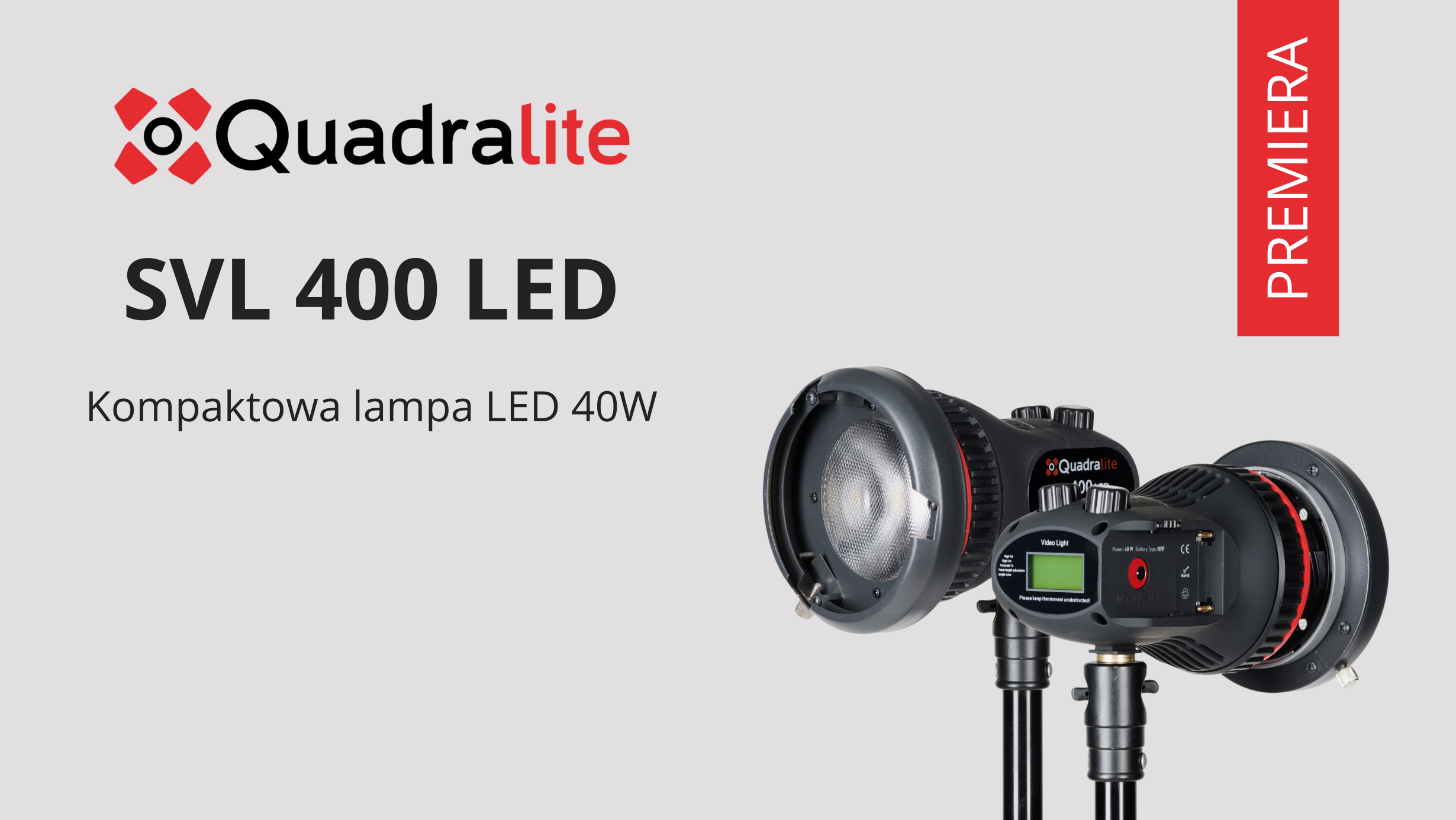 Quadralite SVL-400 LED – Premiere