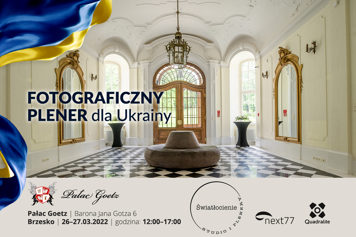 Fotografischer Charity-Outdoor-Termin für die Ukraine im Goetz-Palast