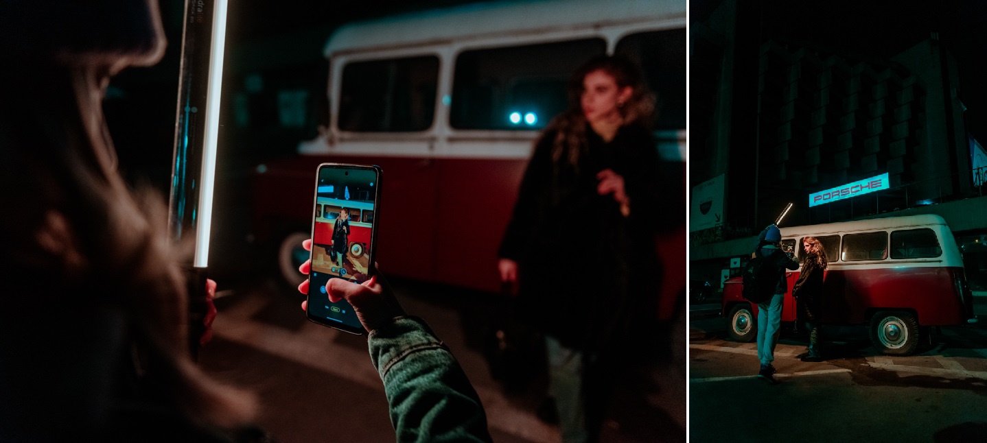 Come realizzare foto ritratto di notte? — 1