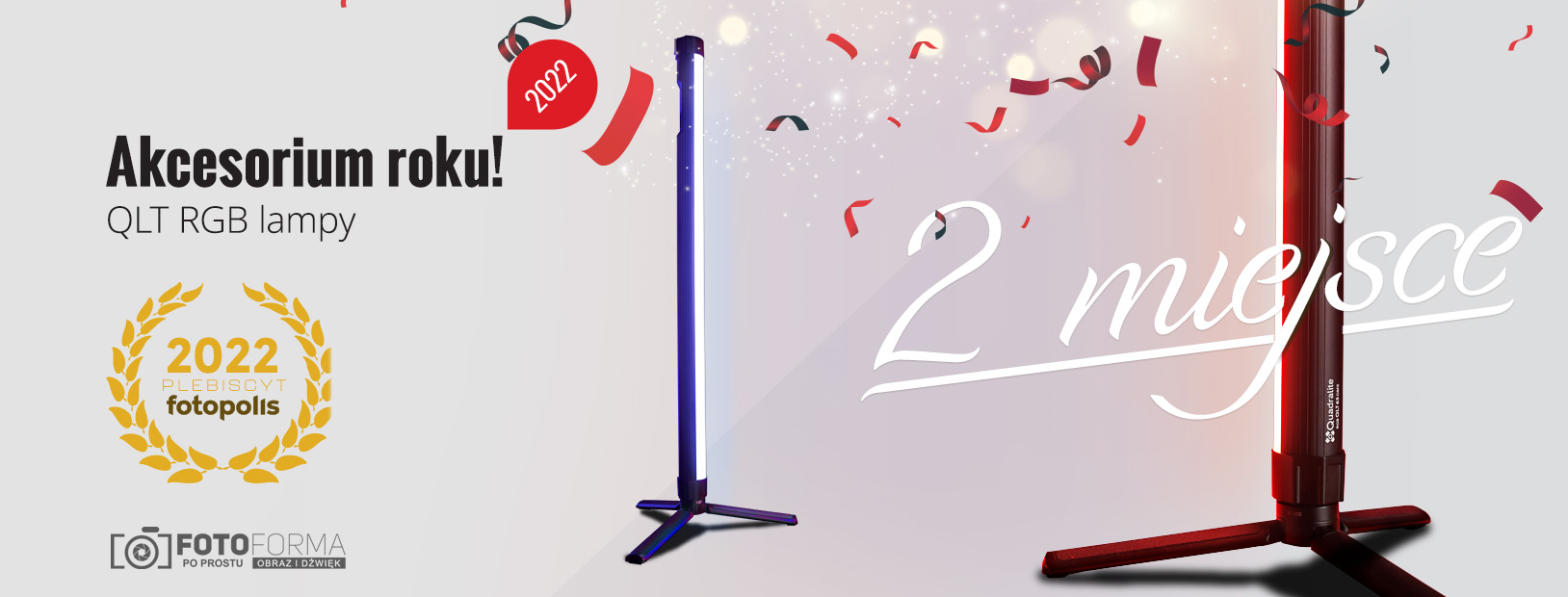 Quadralite RGB QLT – Beleuchtungszubehör des Jahres 2022!
