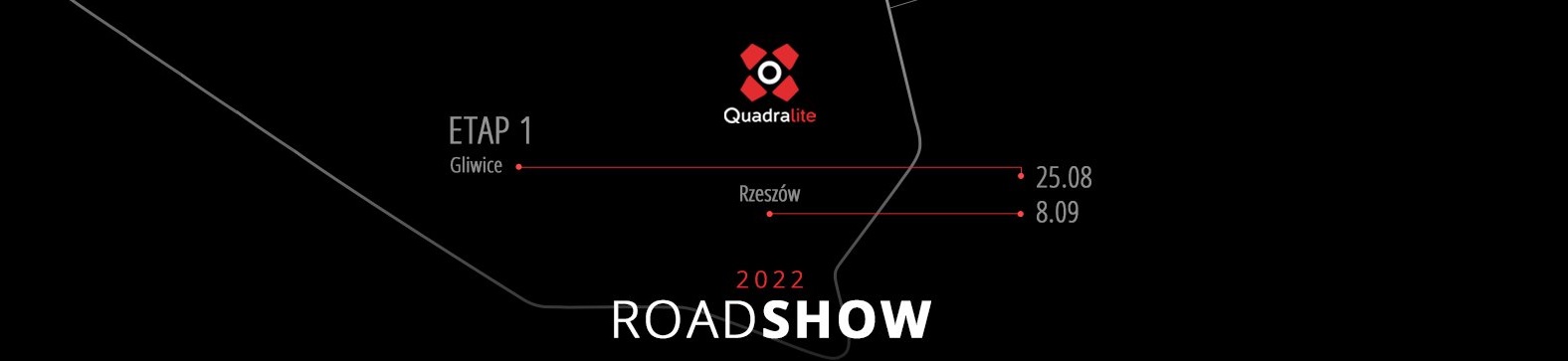 Quadralite Roadshow: Etappe I