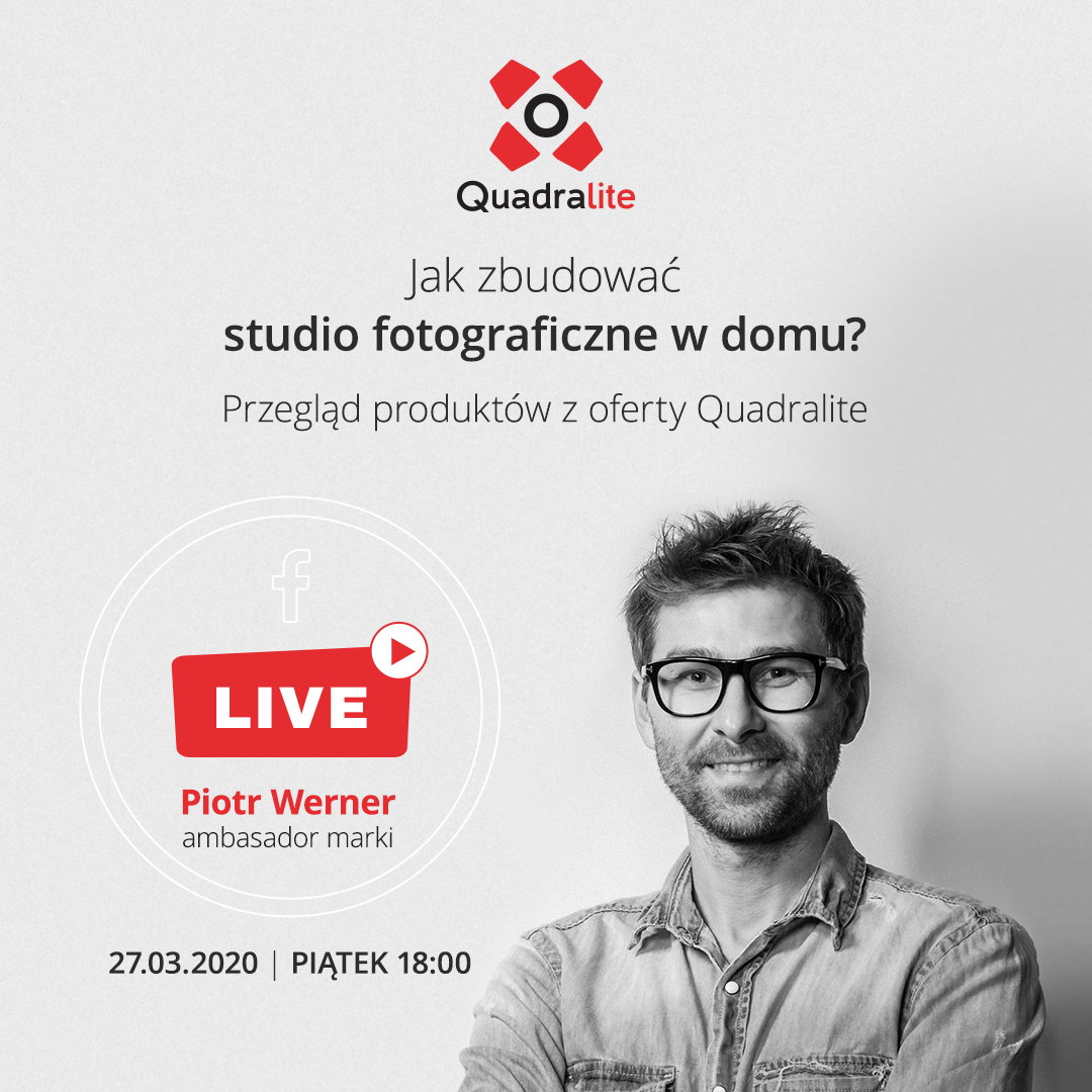 Live mit Piotr Werner – ein Fotostudio zu Hause aufbauen