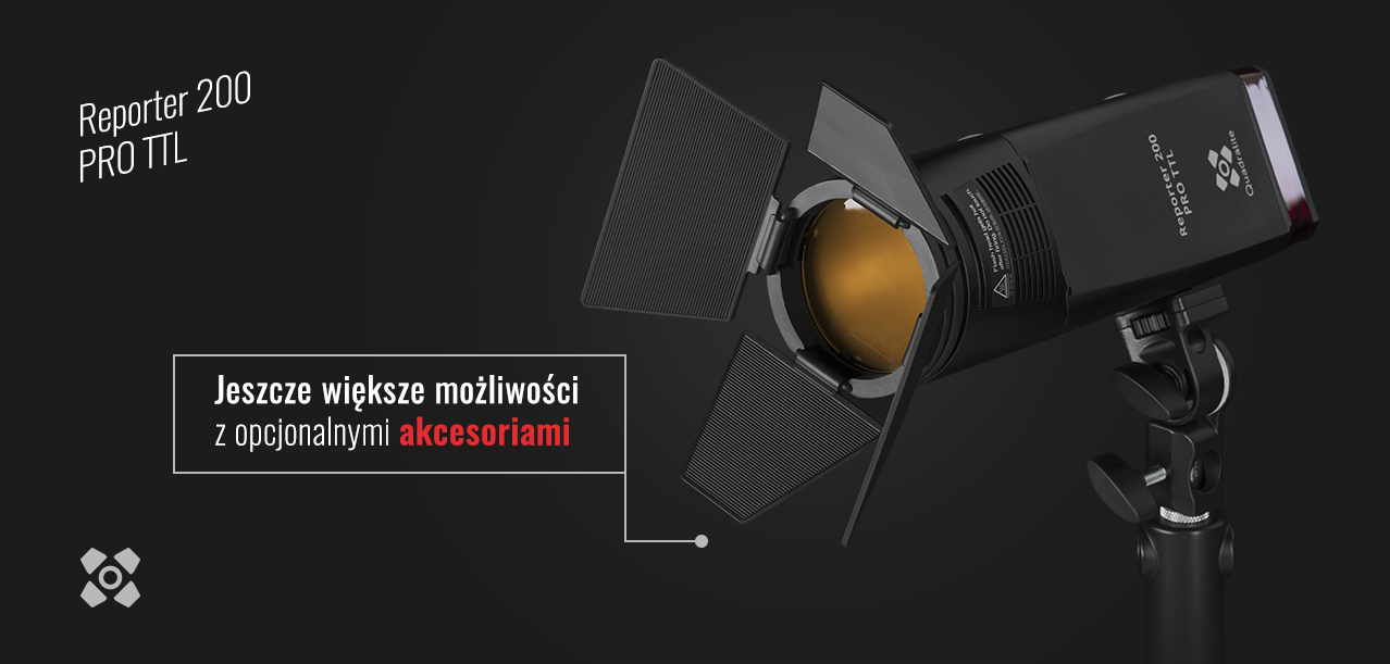 Quadralite Reporter 200 Pro TTL – 380 PLN günstiger! — 3