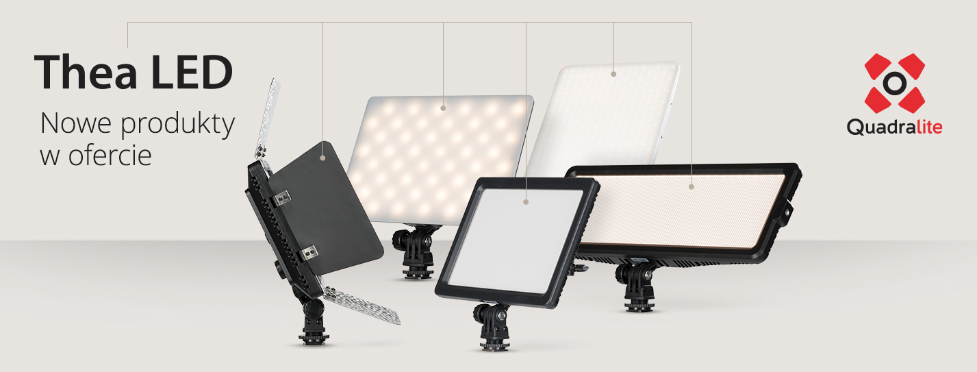 Neue mobile Quadralite Thea LED Lichtpanels