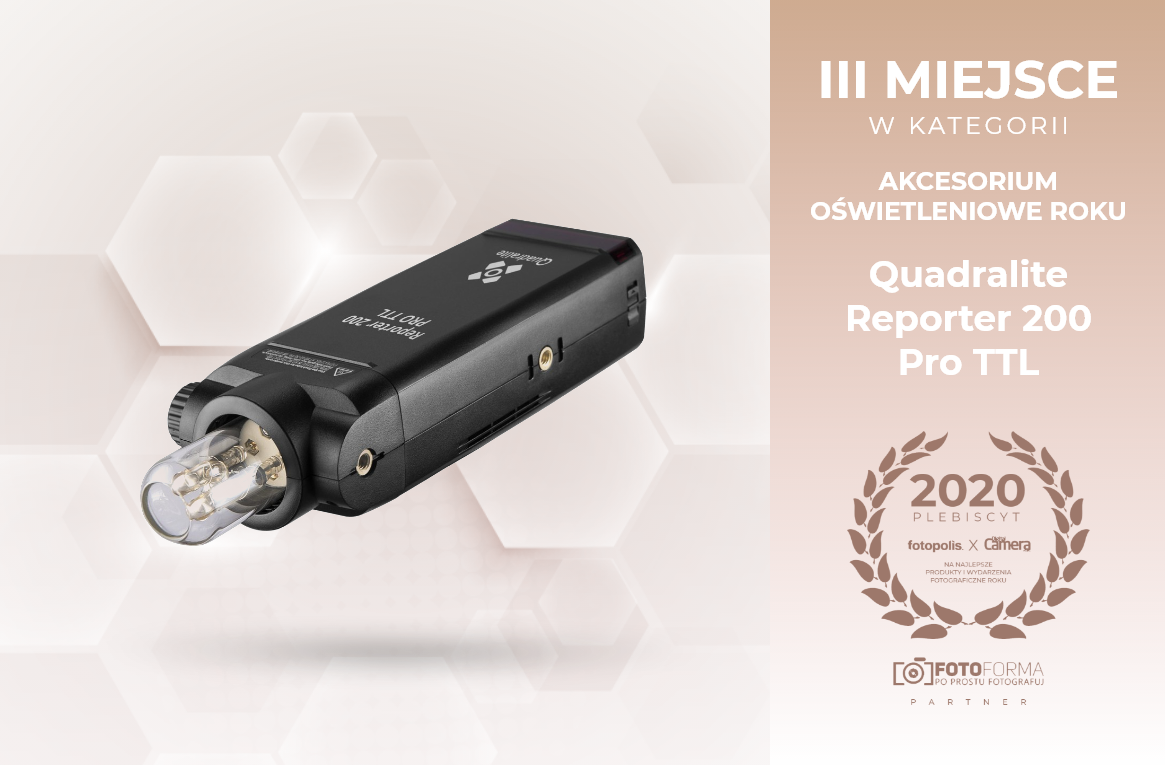 Quadralite Reporter 200 Pro TTL – Lichtzubehör des Jahres 2020!
