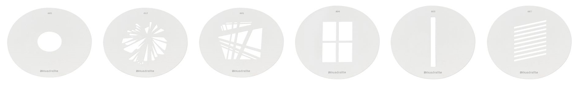 Quadralite Zestawy Gobo dedykowane - 6 sztuk
