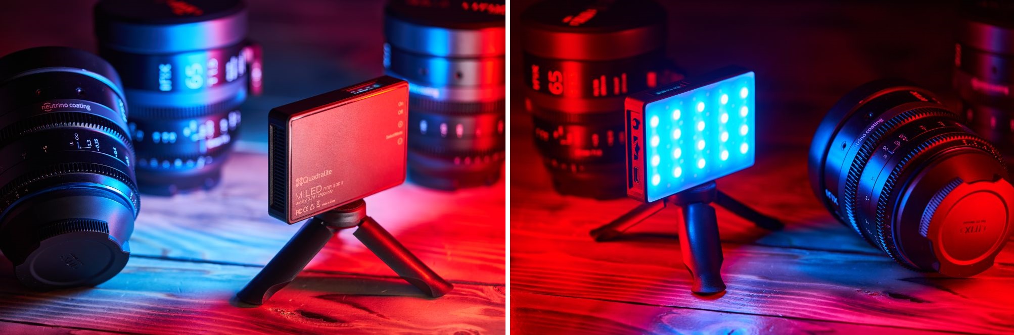 Quadralite MiLED RGB 200 II