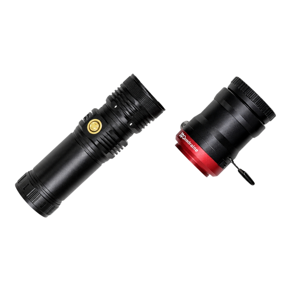 Quadralite FSP1 LED-Projektionsleuchte Snoot 40W mit Gobo