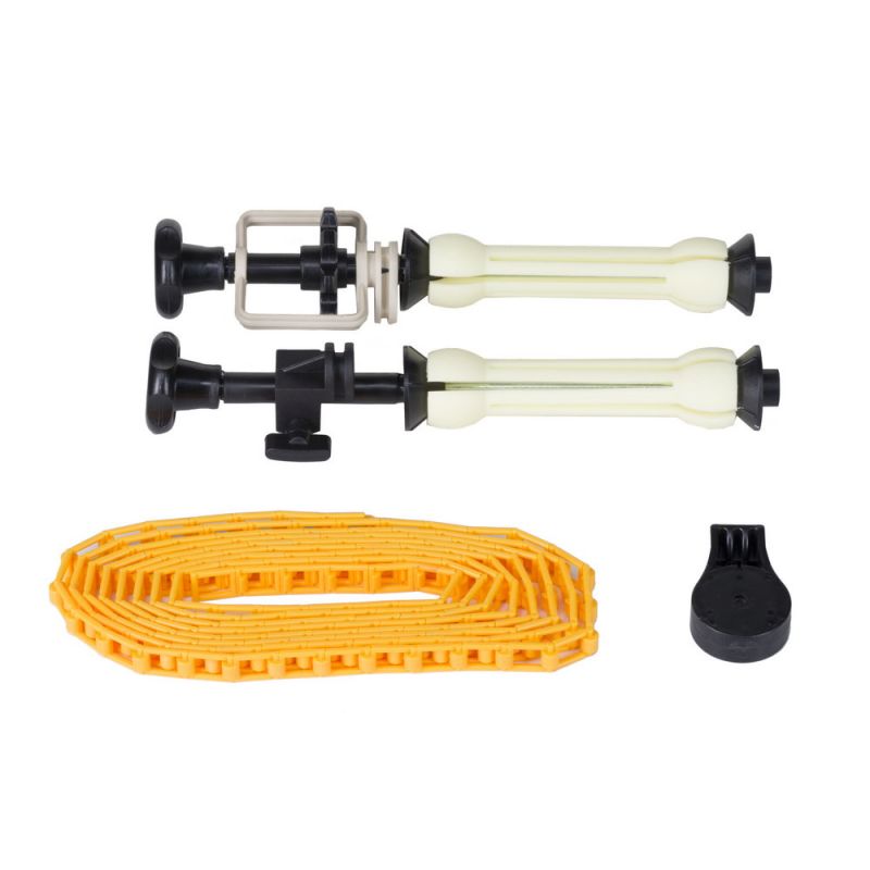 Quadralite Sistema a rulli per fondale con catena