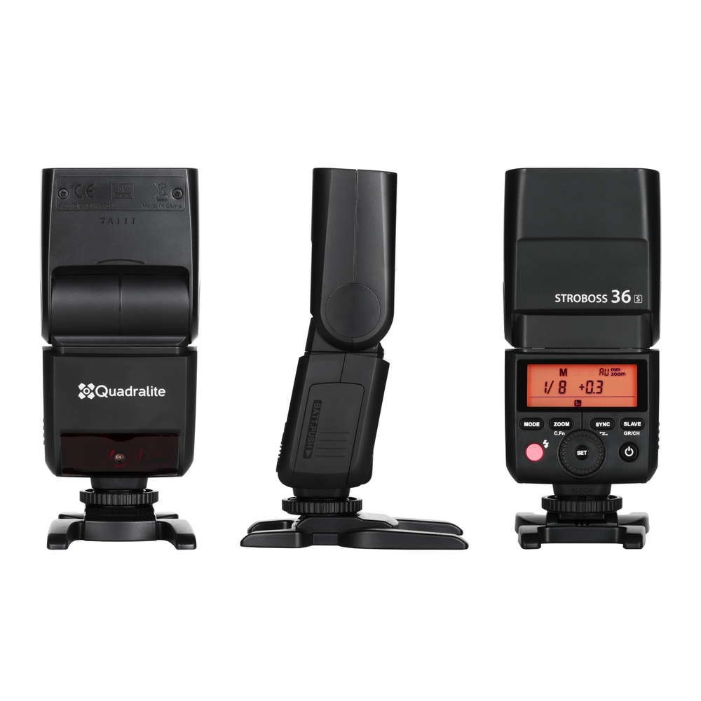 Quadralite Stroboss 36 Sony MIS Blitzgerät