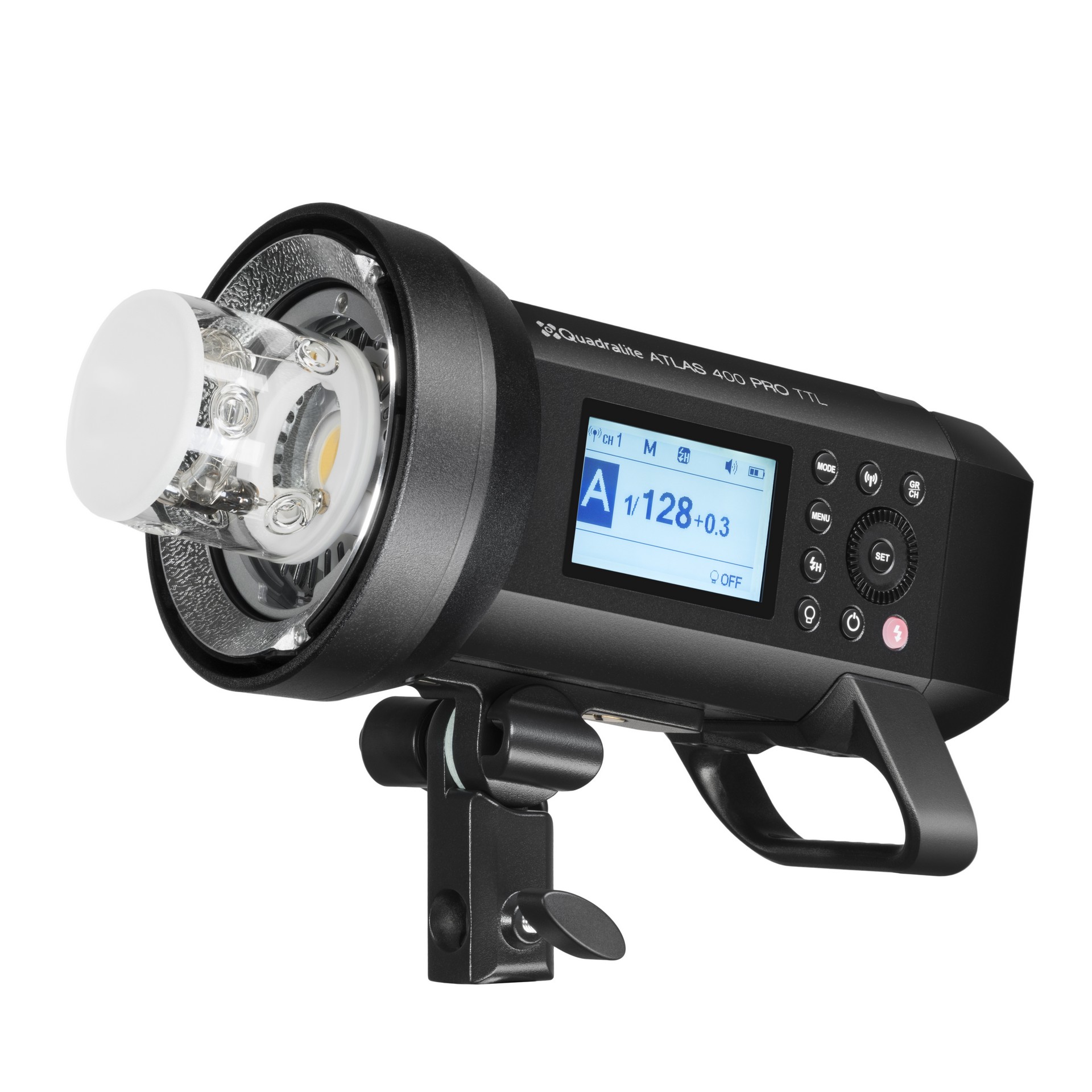 Quadralite Bajonettadapter Elinchrome für Atlas 400 Pro TTL
