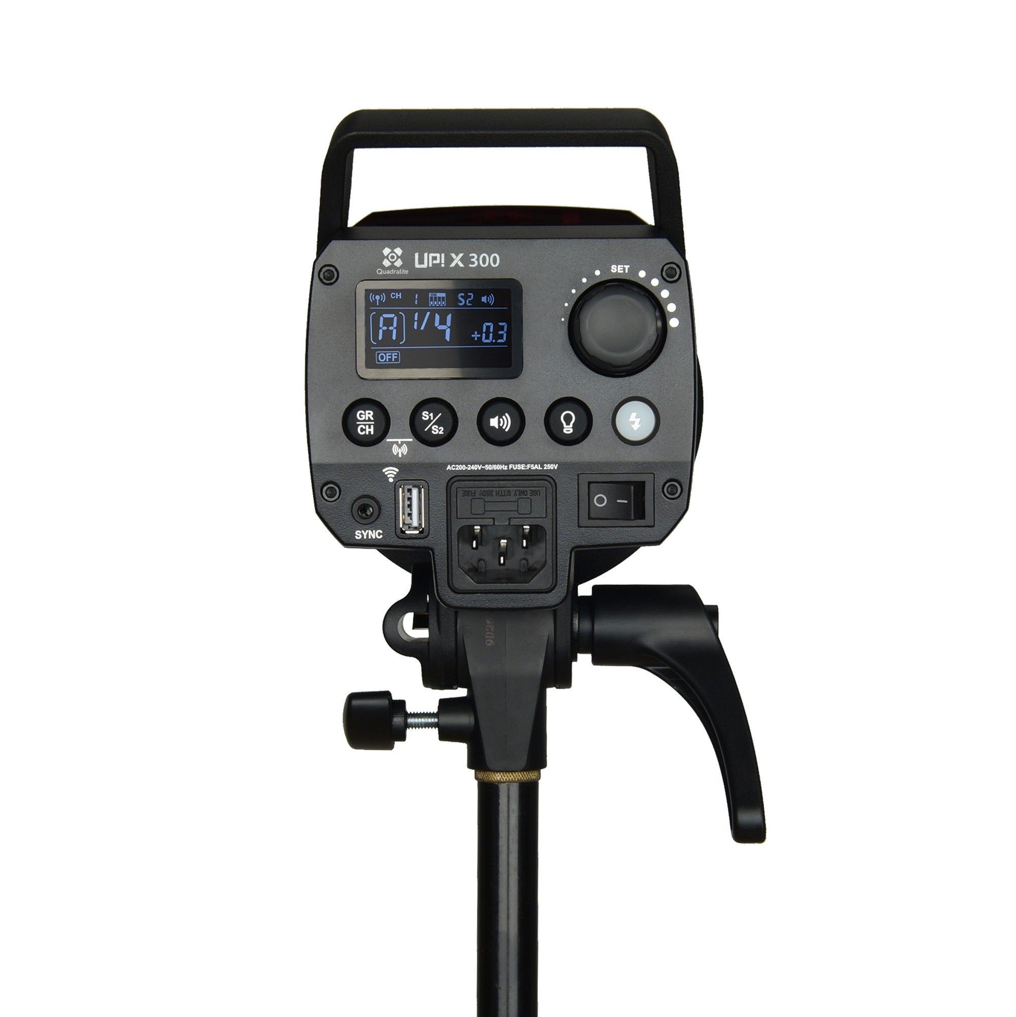 Quadralite Up! X 300 – lampa błyskowa