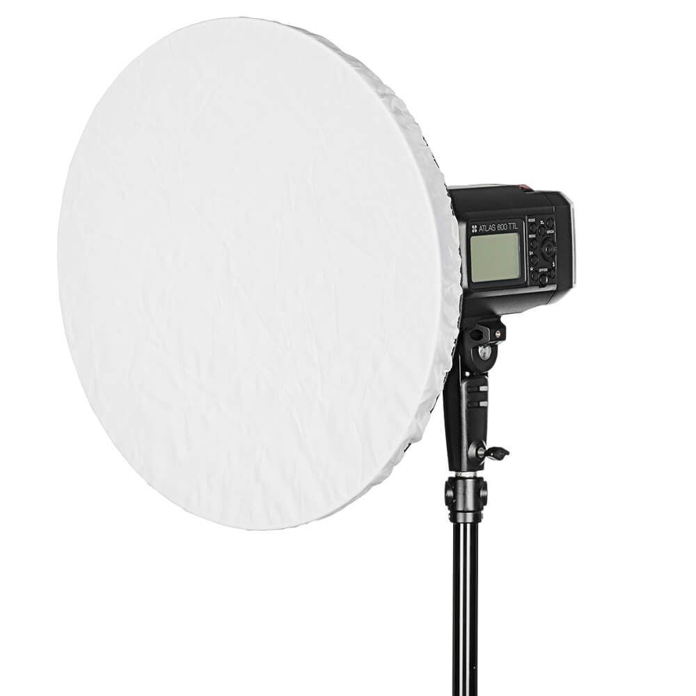 Quadralite Wave Beauty Dish srebrny 42