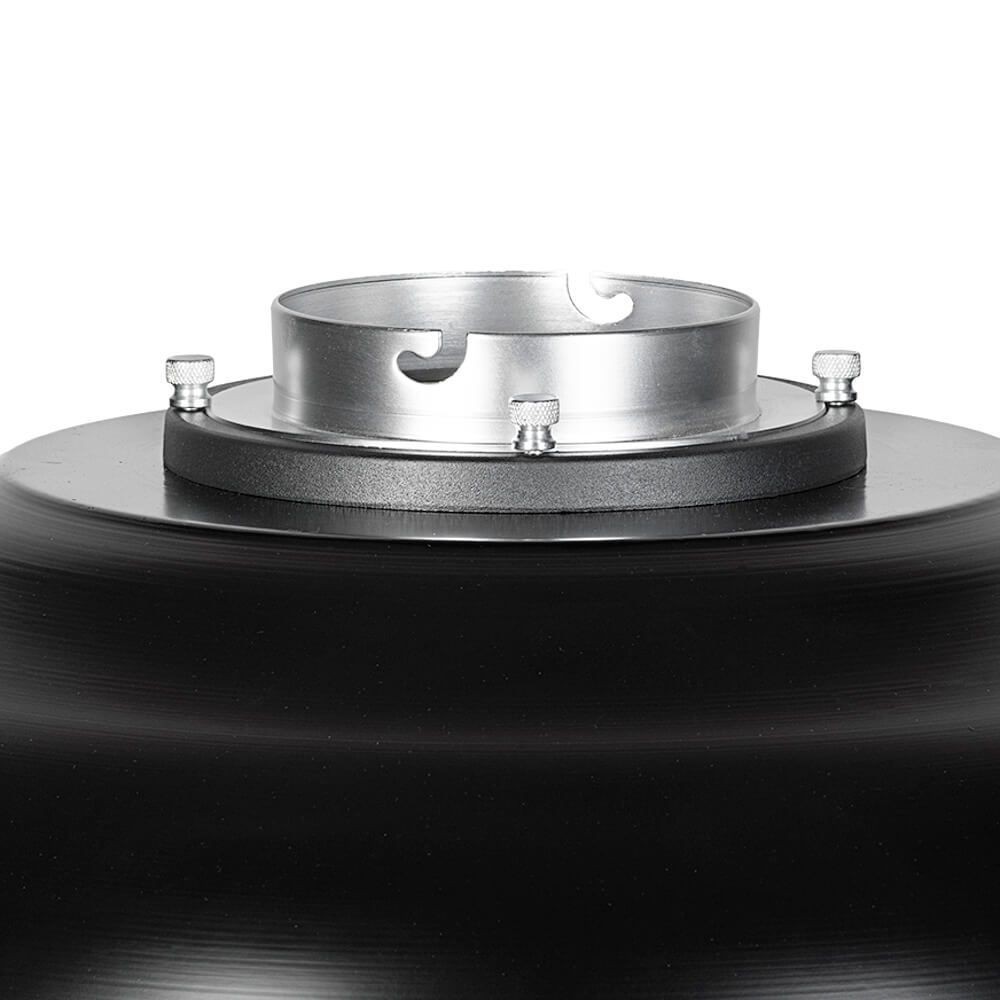 Quadralite Wave Beauty Dish Speedring Elinchrom Adattatore