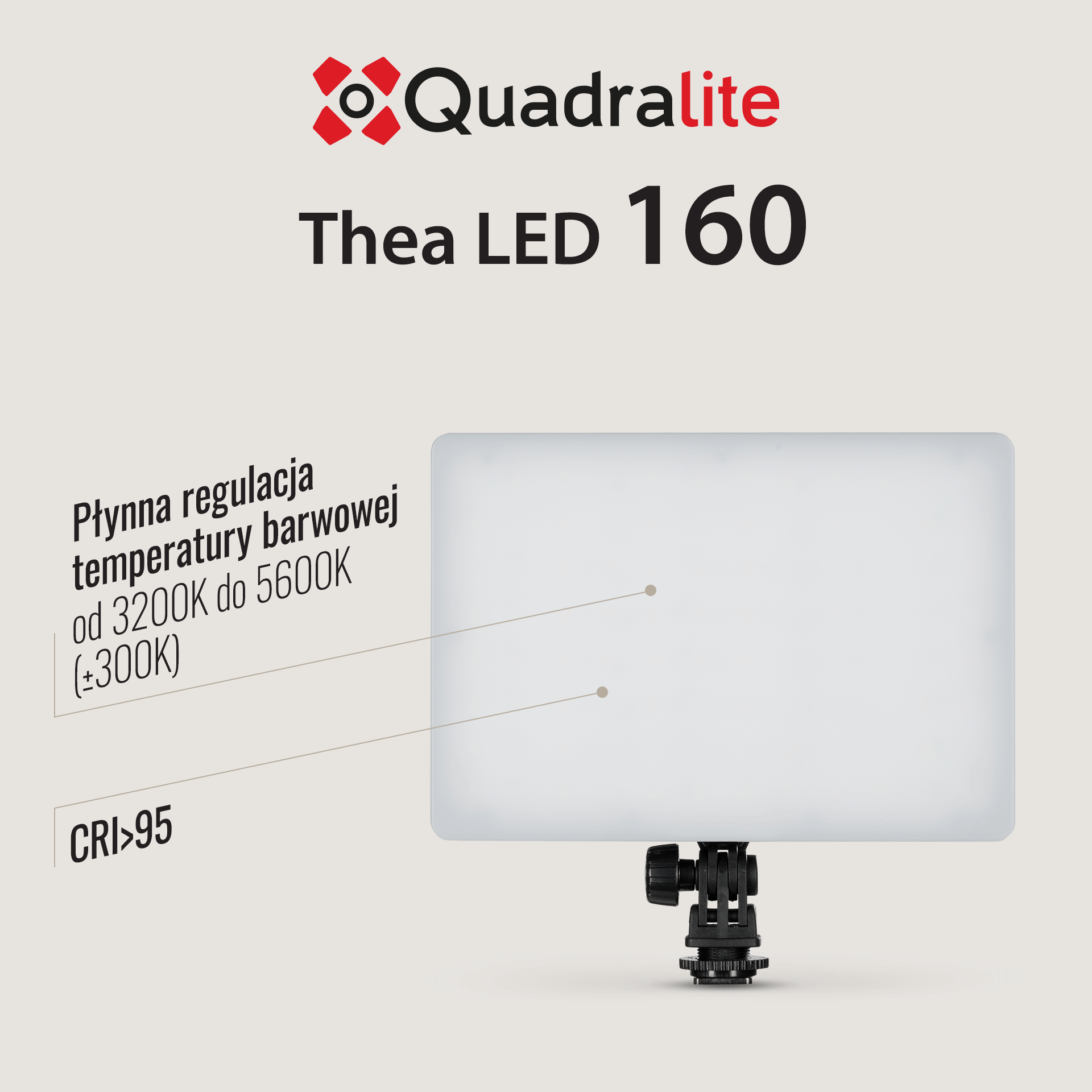 Quadralite Thea 160 LED