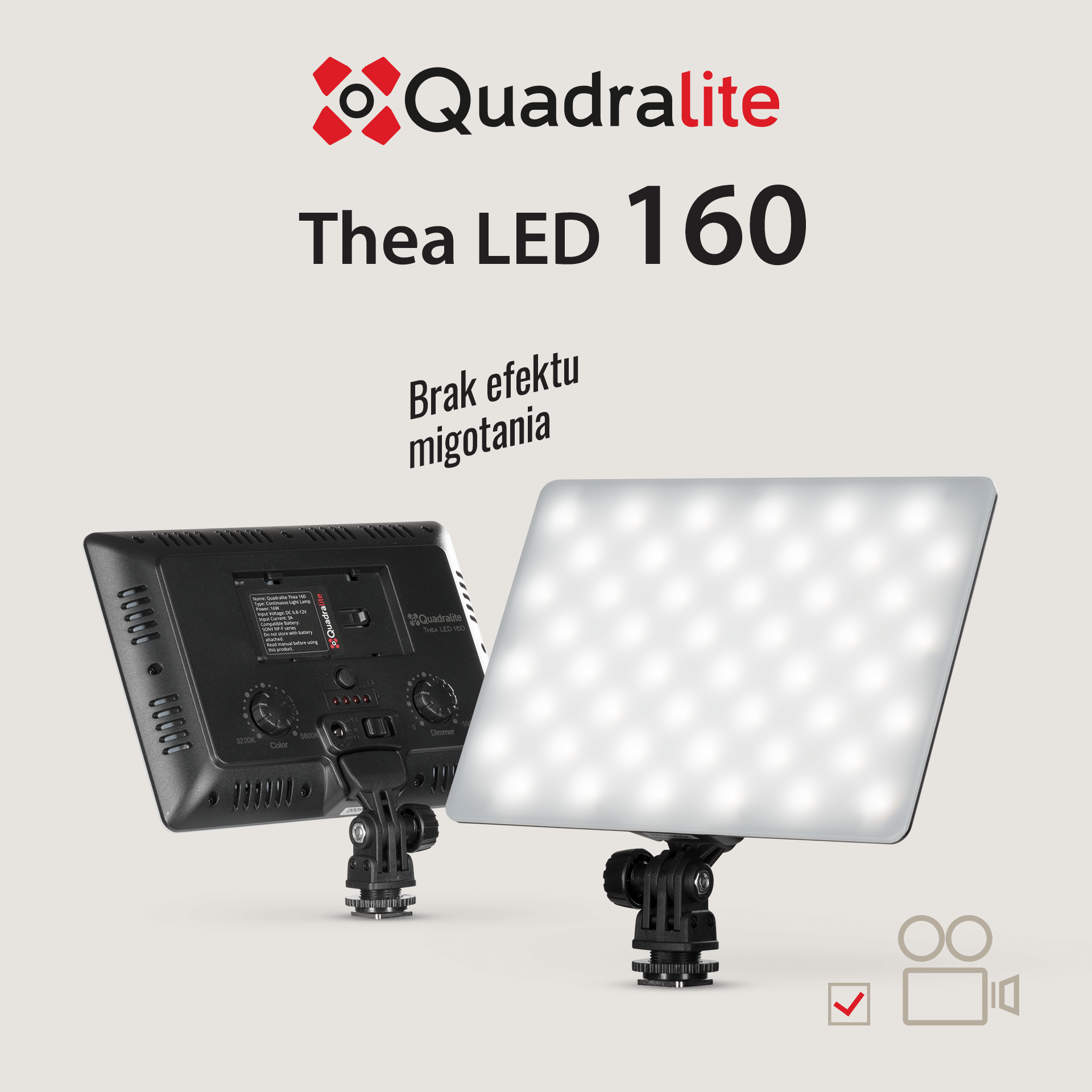 Quadralite Thea 160 LED