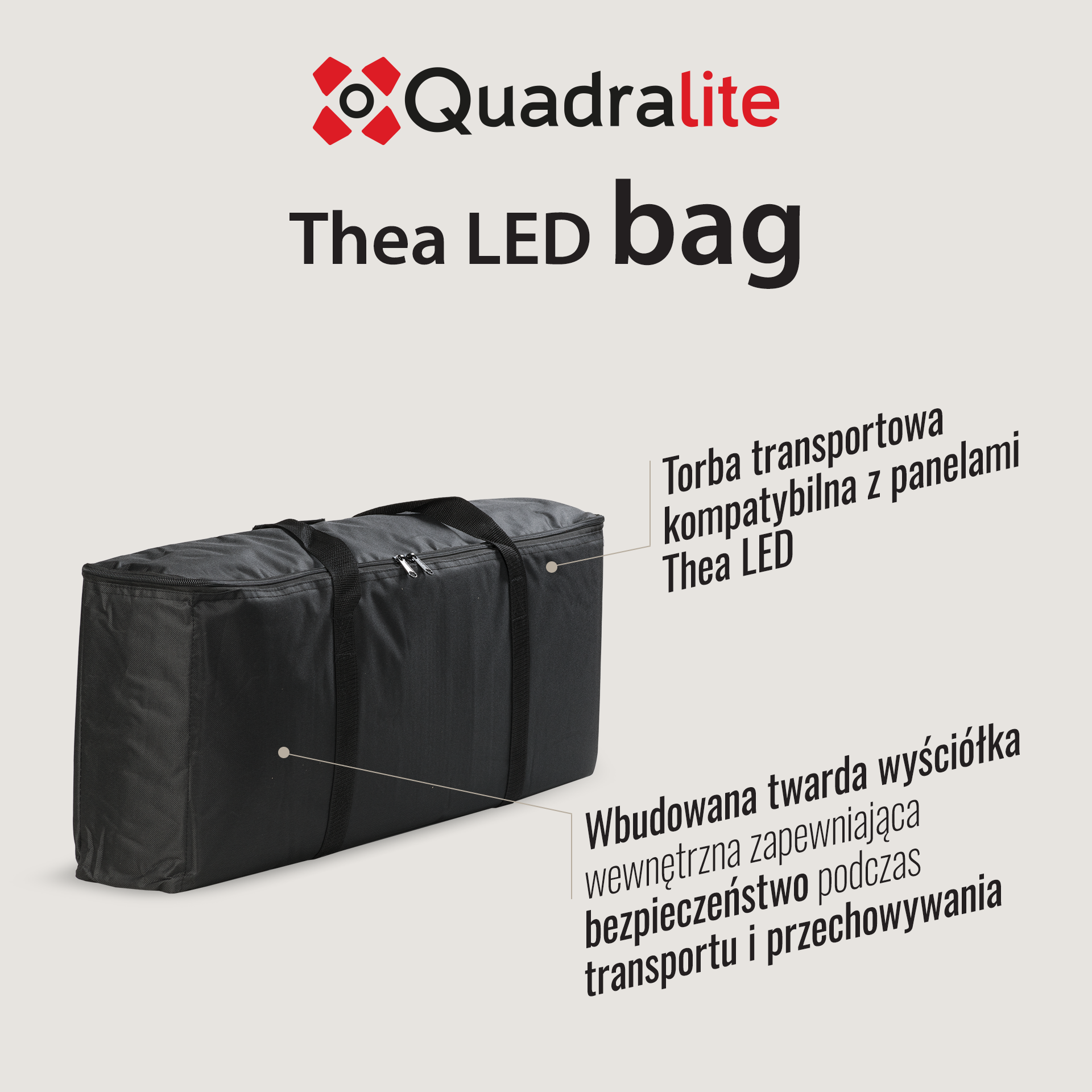 Quadralite Thea LED bag