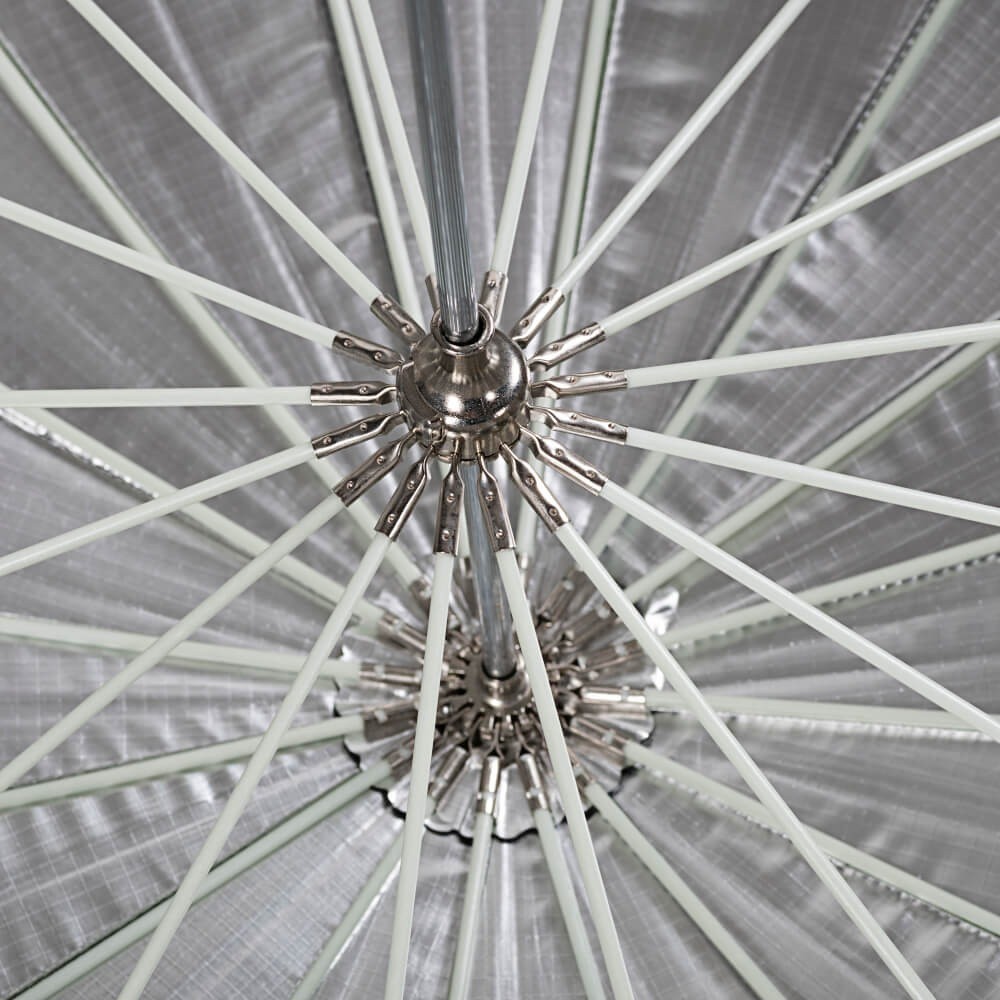 Quadralite Parasolka paraboliczna Deep Space 105 srebrna