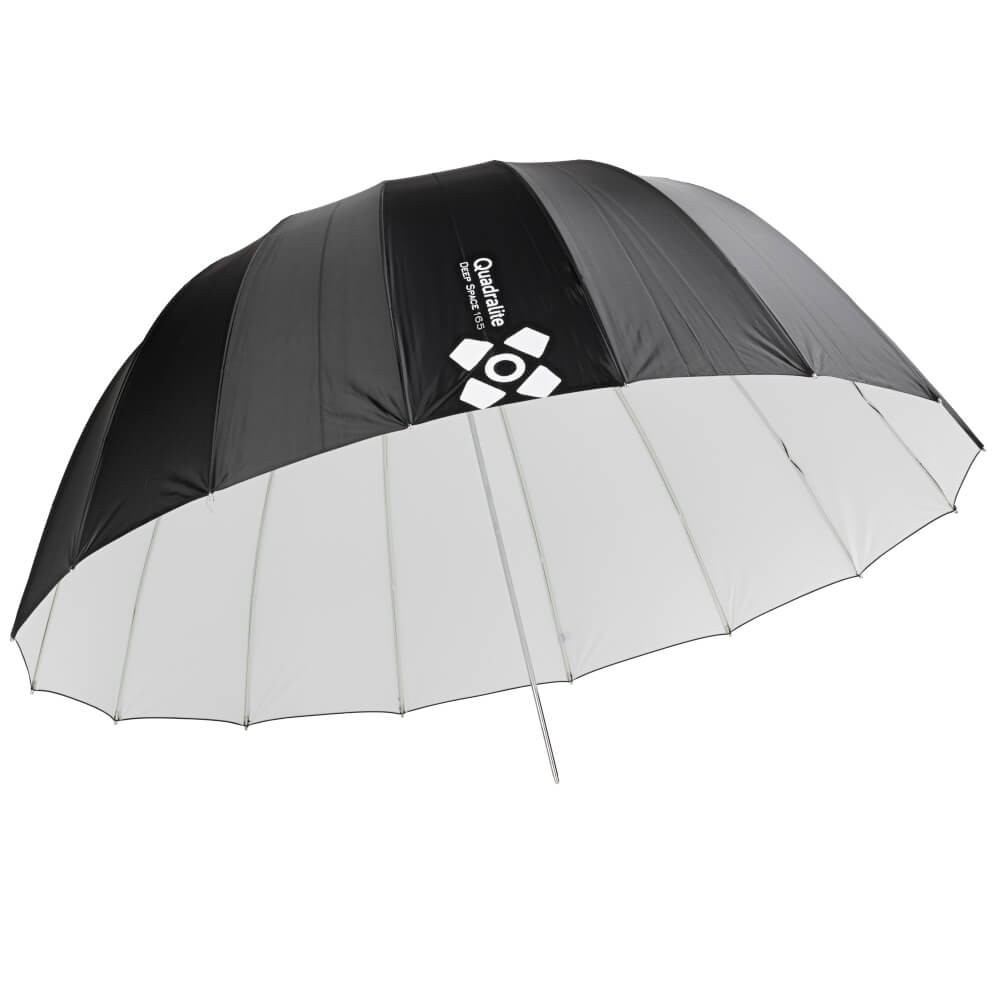 Quadralite Parasolka paraboliczna Deep Space 165 biała