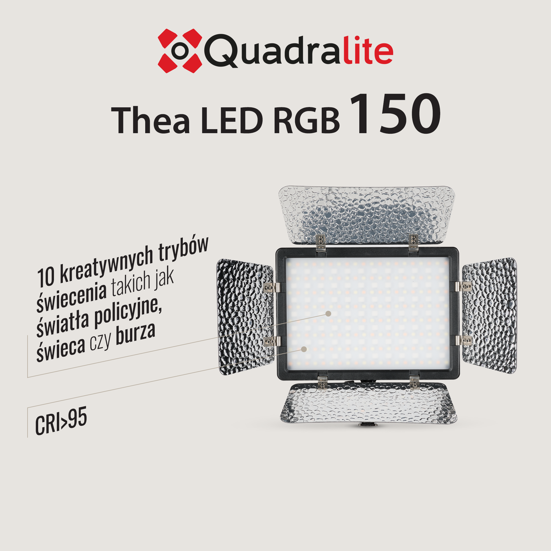 Quadralite Thea RGB 150 LED