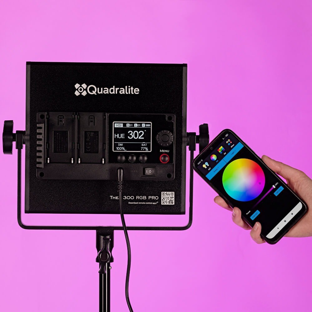 Quadralite LED panel Thea 300 RGB PRO