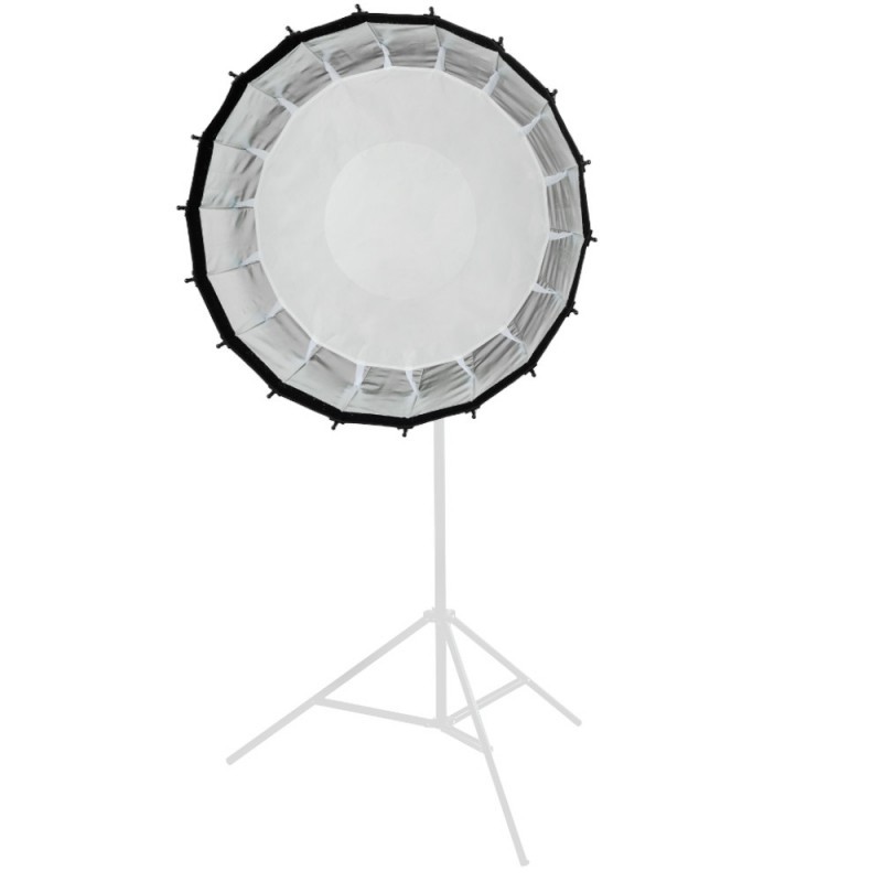 Quadralite Softbox Octadecagon Focus Para 120cm