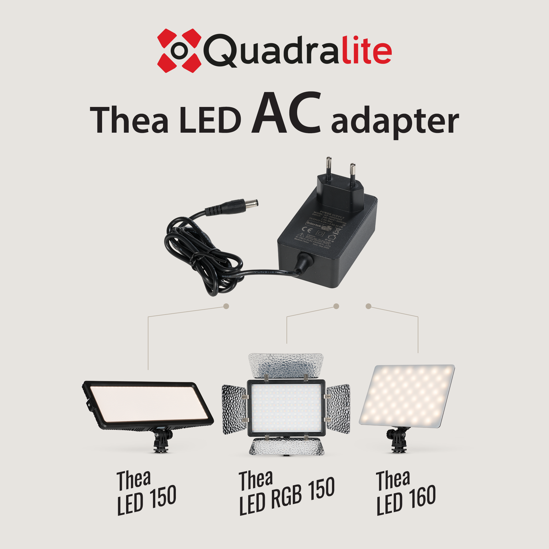 Quadralite Netzteil Thea LED